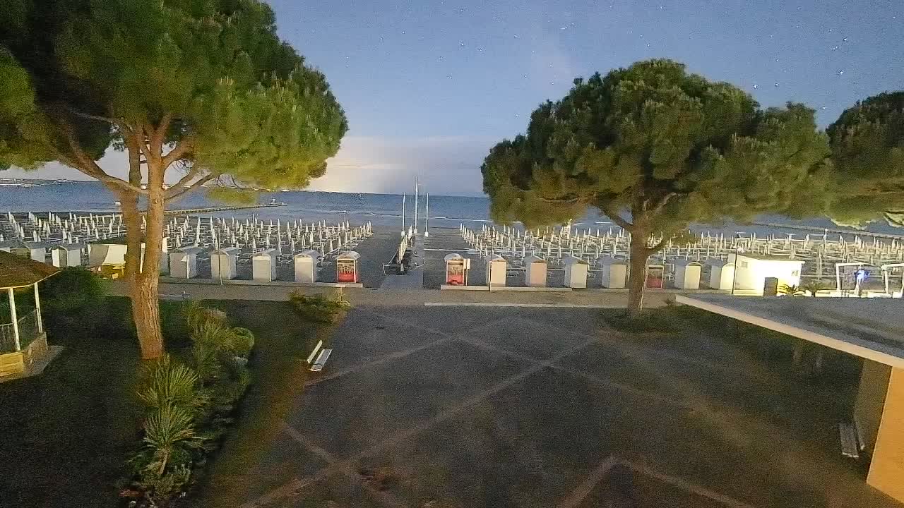 Spletna kamera Gradež (Grado) – Vhod na plažo