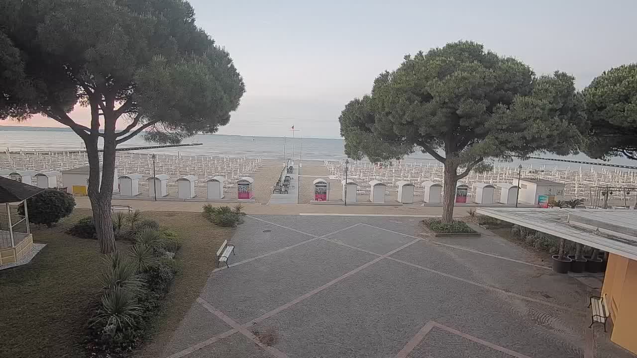 Spletna kamera Gradež (Grado) – Vhod na plažo