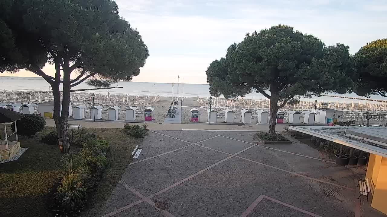 Webcam de Grado – Entrada de la playa (Lido di Grado)