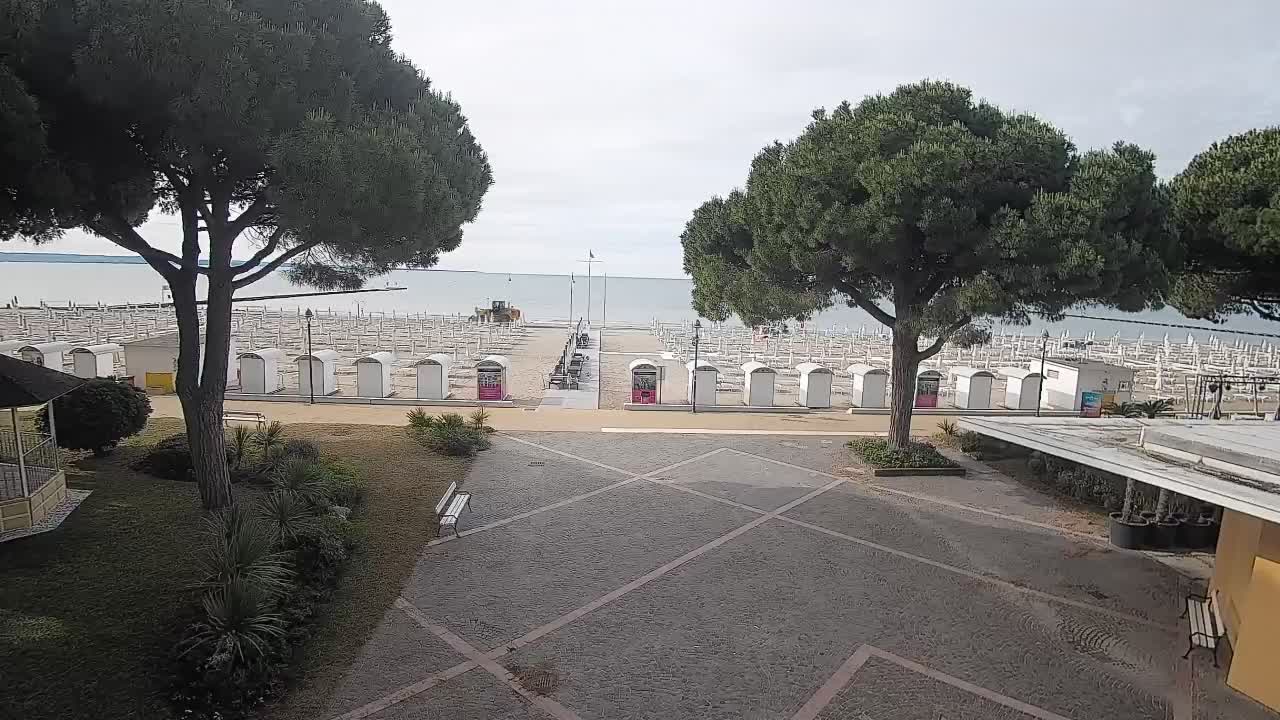 Spletna kamera Gradež (Grado) – Vhod na plažo