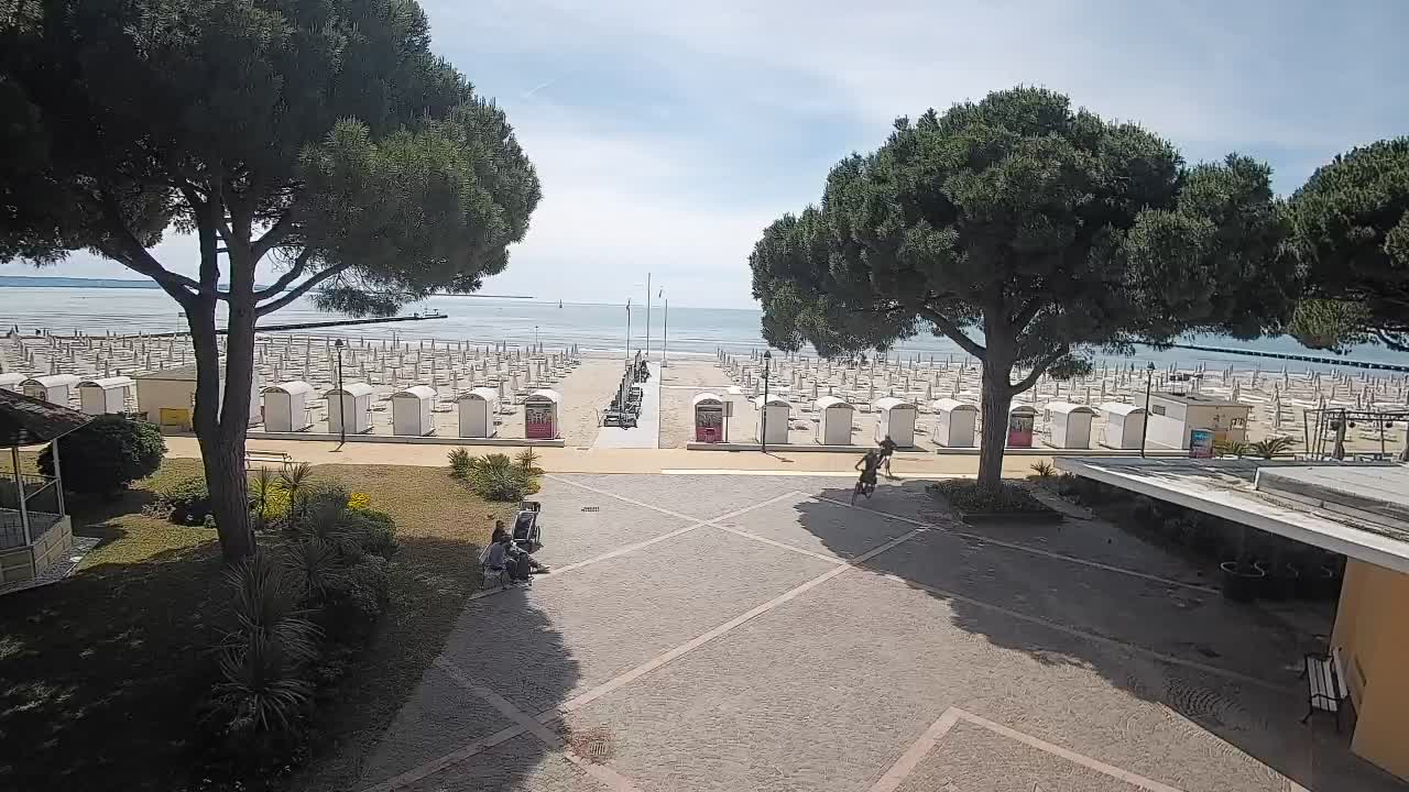 Spletna kamera Gradež (Grado) – Vhod na plažo