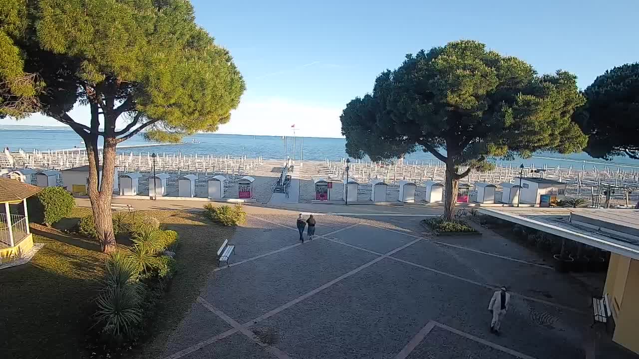 Web kamera Grado – Ulaz na plažu (Lido di Grado)