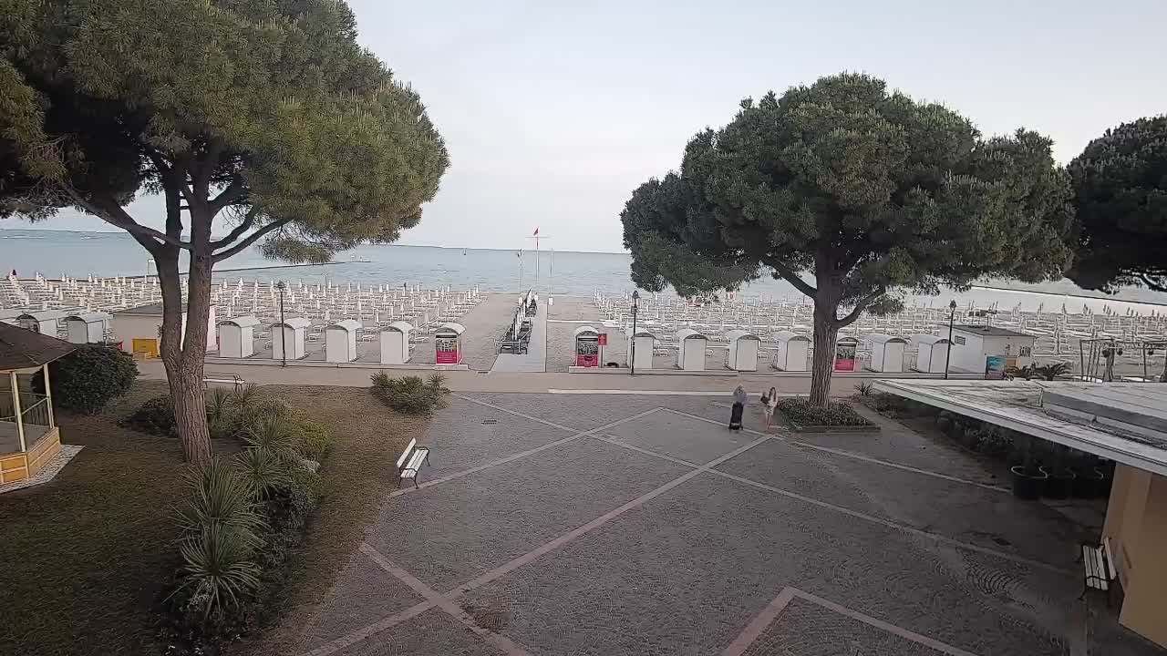 Web kamera Grado – Ulaz na plažu (Lido di Grado)