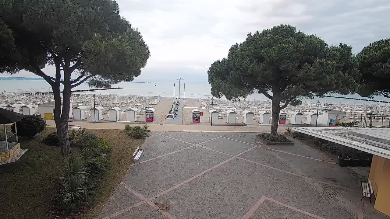 Spletna kamera Gradež (Grado) – Vhod na plažo
