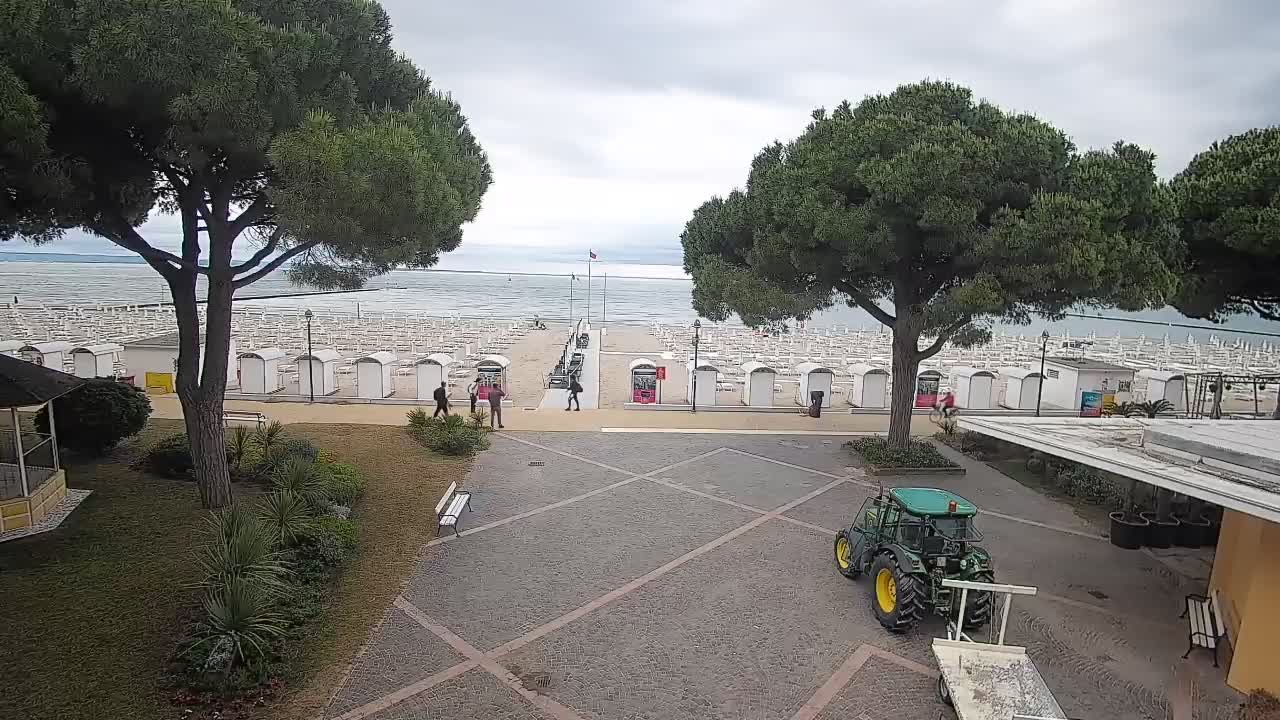 Webcam Grado – Entrée de la plage (Lido di Grado)