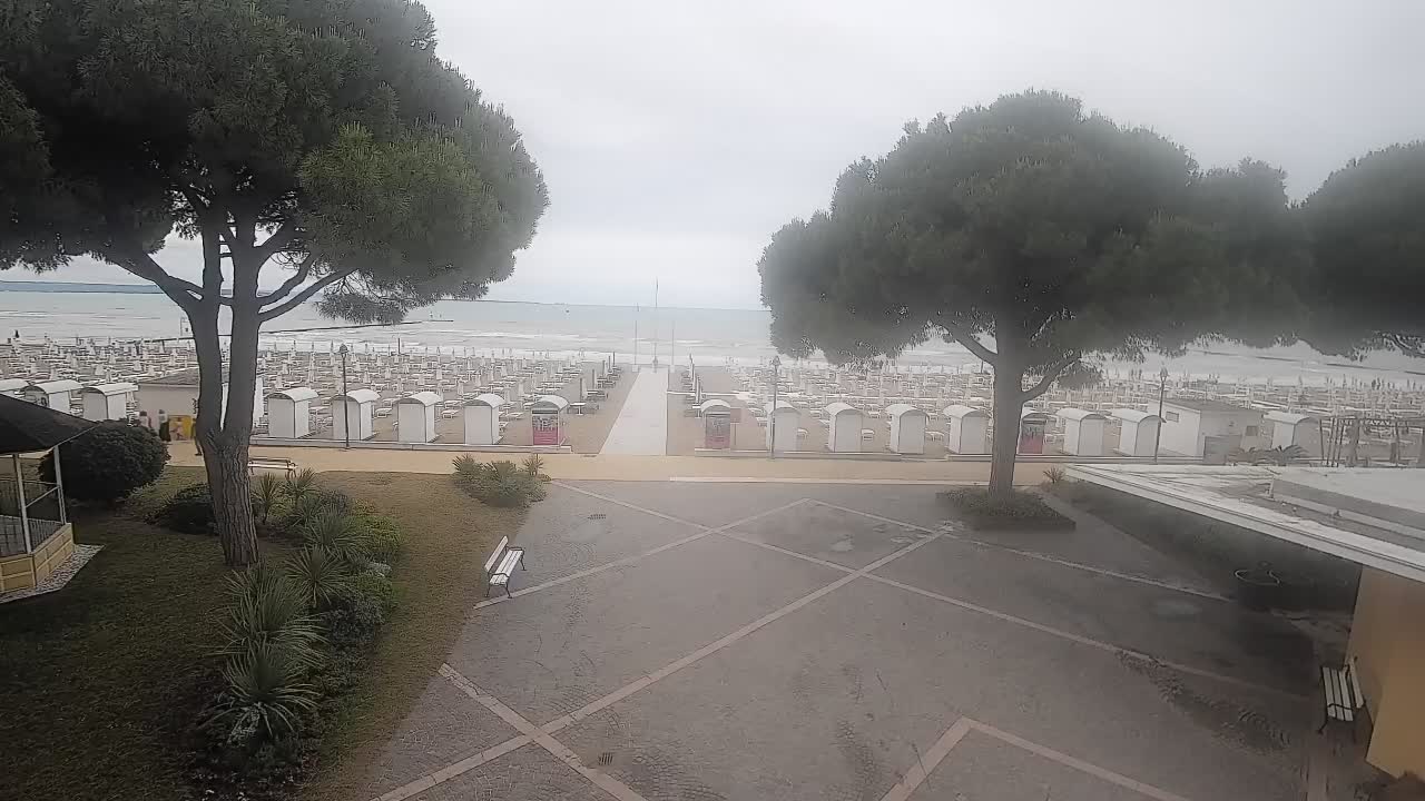 Spletna kamera Gradež (Grado) – Vhod na plažo