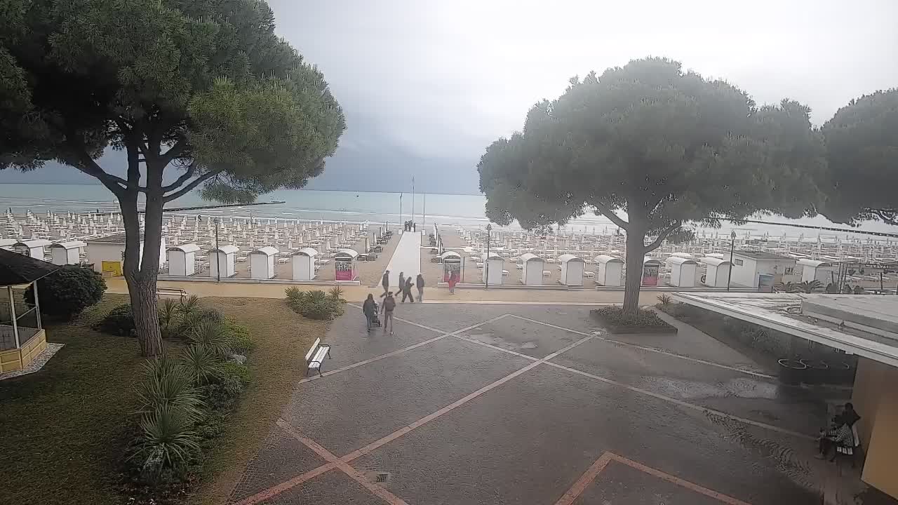 Webcam de Grado – Entrada de la playa (Lido di Grado)