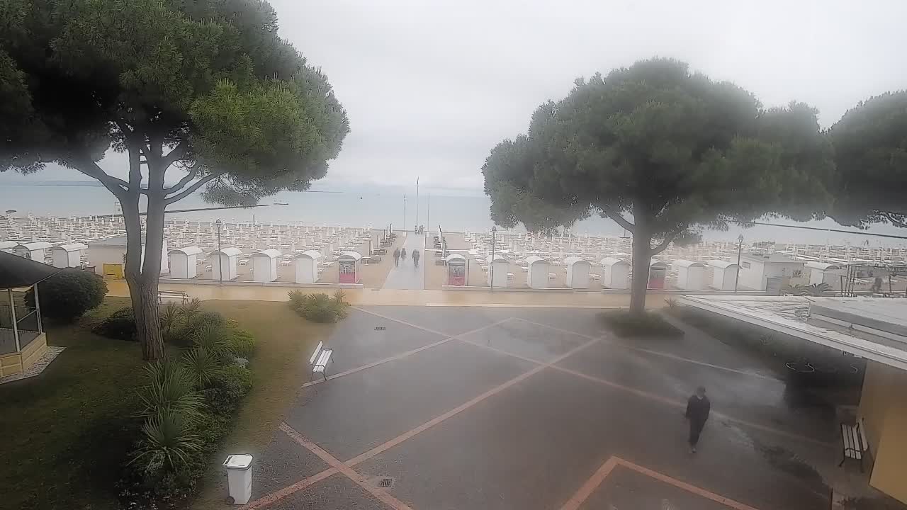 Spletna kamera Gradež (Grado) – Vhod na plažo