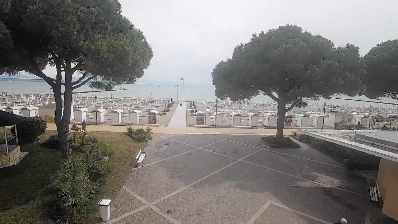 Spletna kamera Gradež (Grado) – Vhod na plažo