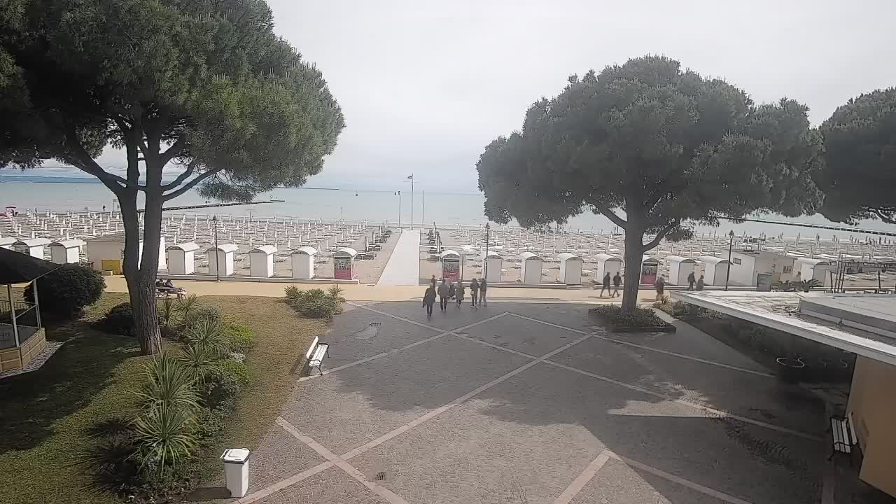 Webcam Grado – Entrée de la plage (Lido di Grado)