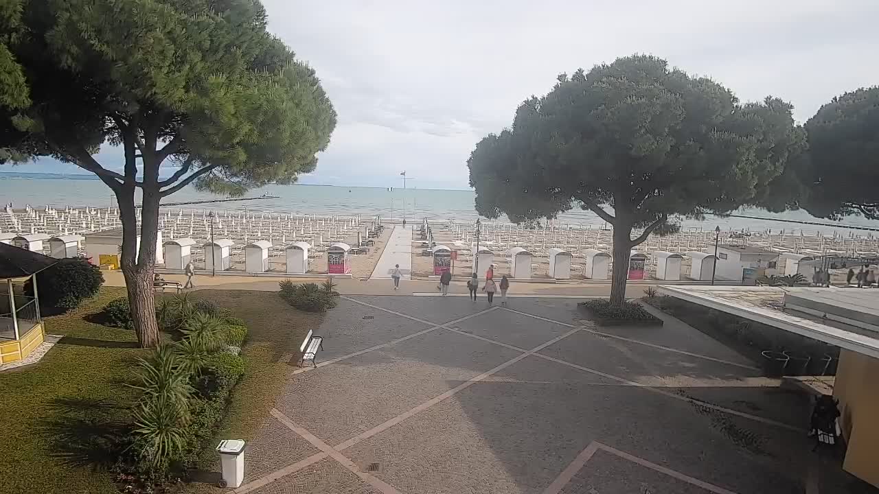 Spletna kamera Gradež (Grado) – Vhod na plažo