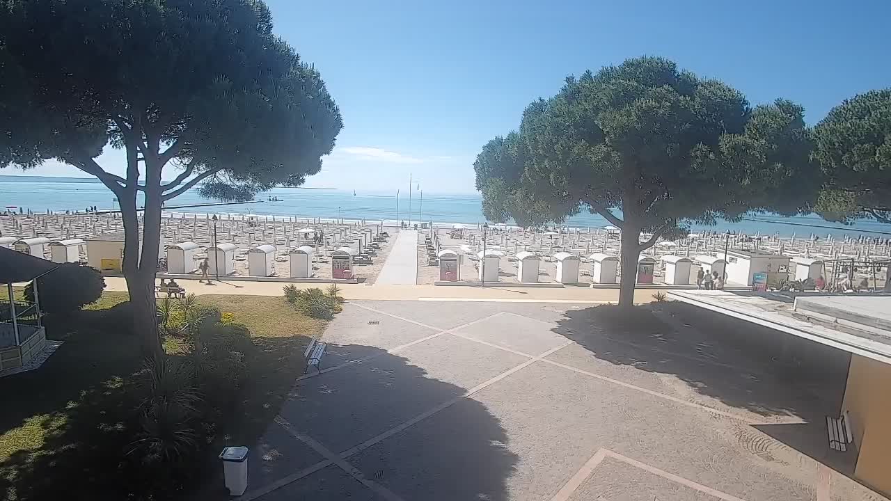 Webcam de Grado – Entrada de la playa (Lido di Grado)