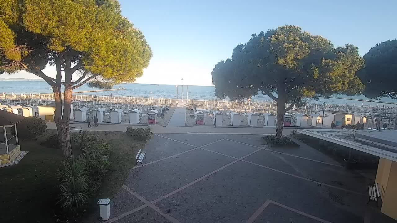 Webcam de Grado – Entrada de la playa (Lido di Grado)