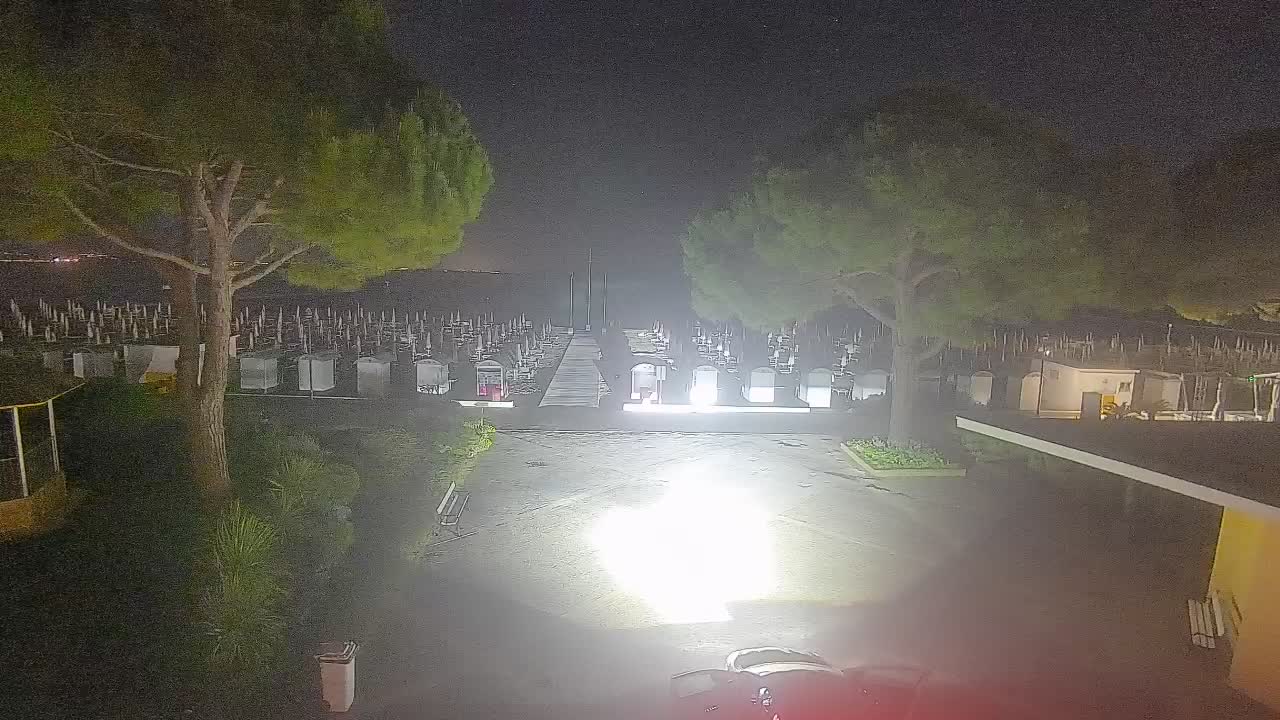 Webcam de Grado – Entrada de la playa (Lido di Grado)