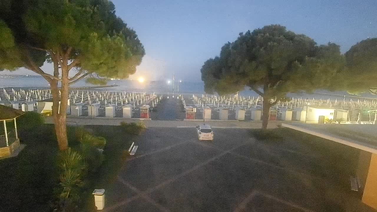 Spletna kamera Gradež (Grado) – Vhod na plažo