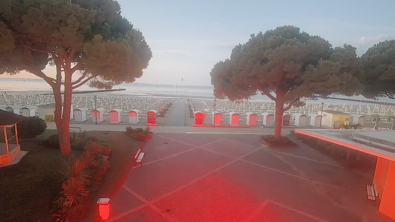 Spletna kamera Gradež (Grado) – Vhod na plažo