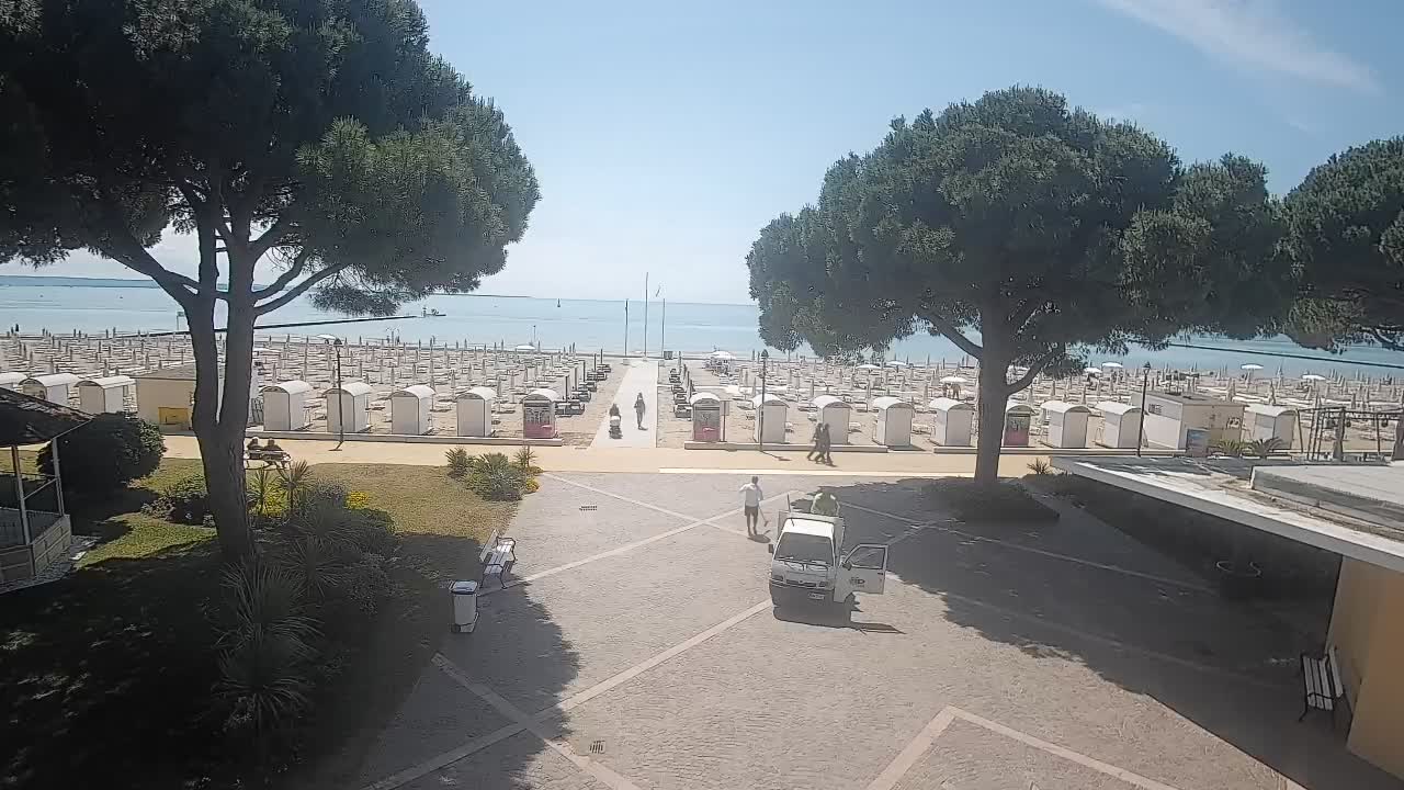 Grado Webcam – Strandzugang am Lido di Grado
