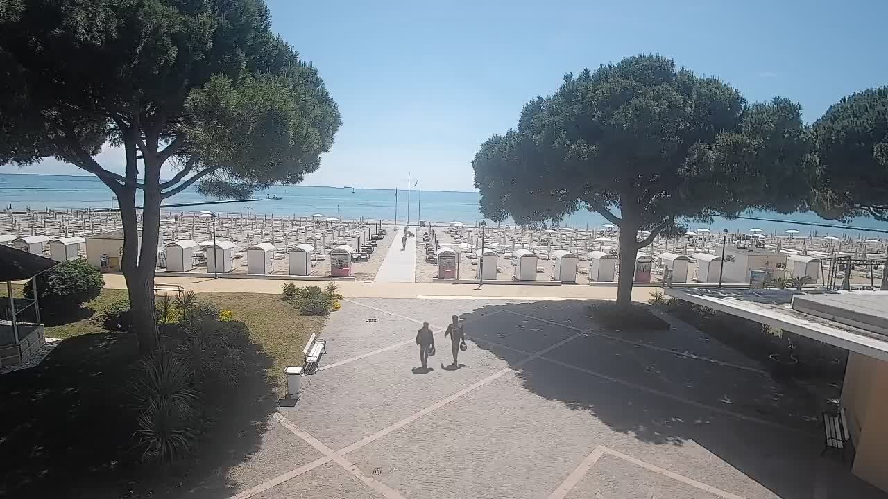 Grado Webcam – Strandzugang am Lido di Grado