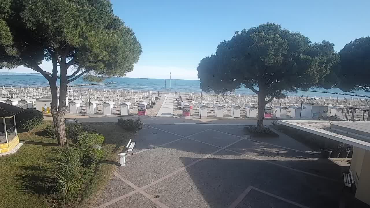 Webcam de Grado – Entrada de la playa (Lido di Grado)