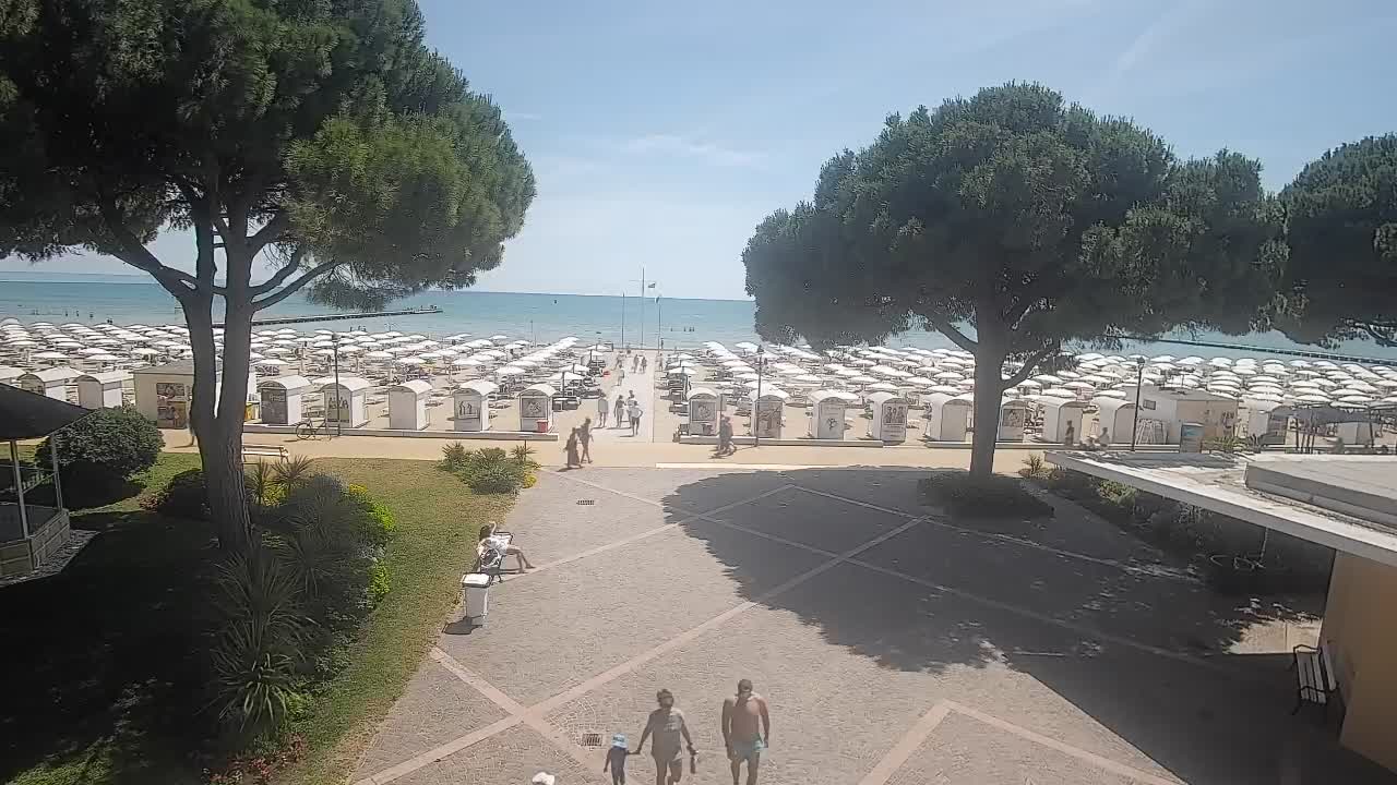 Web kamera Grado – Ulaz na plažu (Lido di Grado)