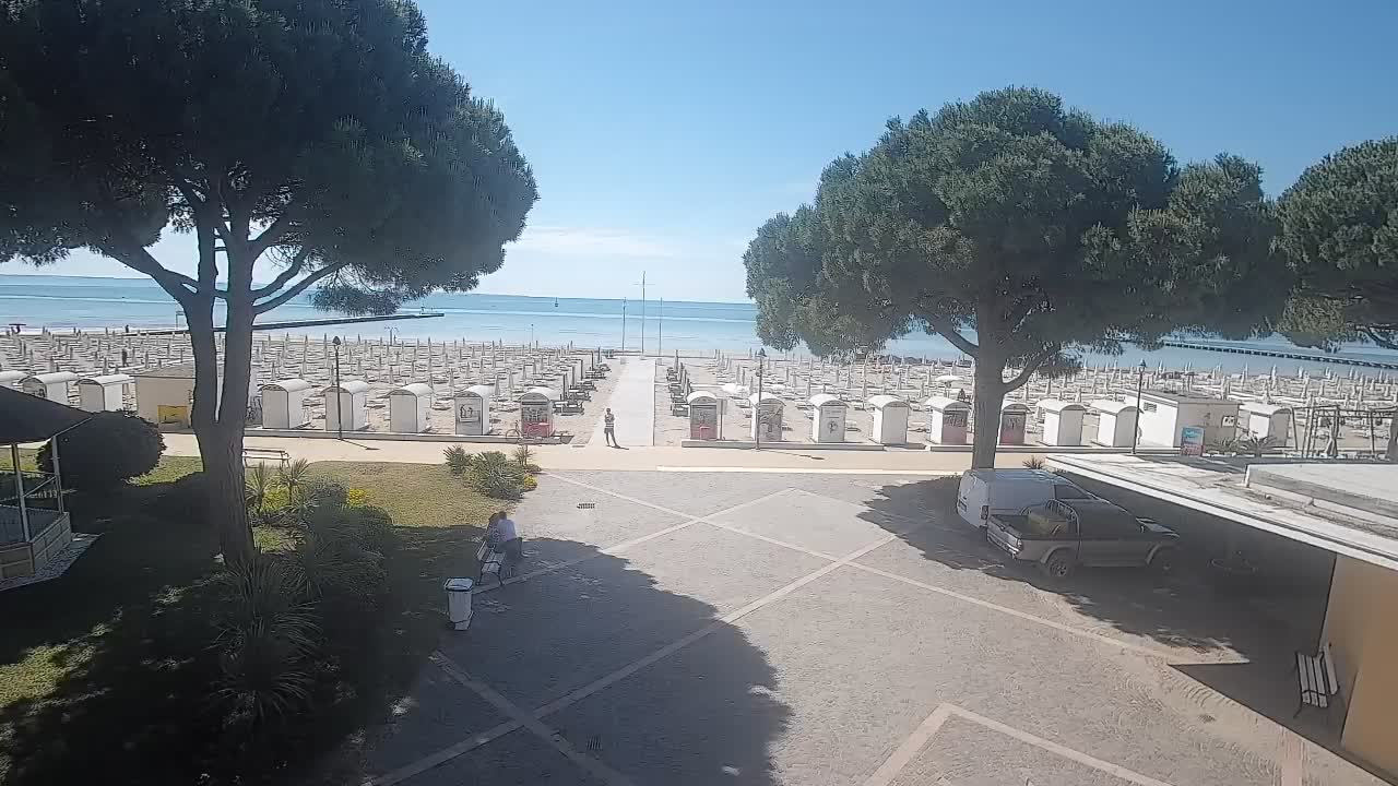Webcam de Grado – Entrada de la playa (Lido di Grado)