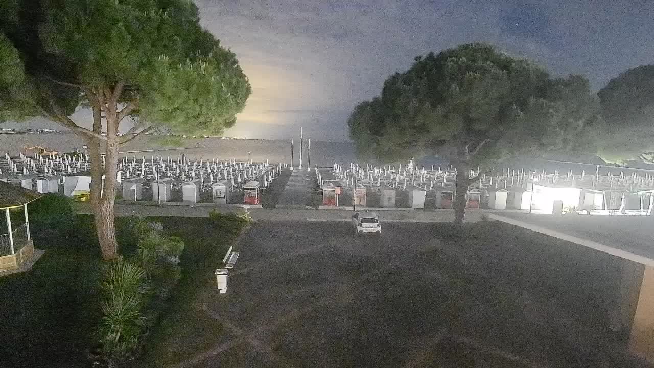 Spletna kamera Gradež (Grado) – Vhod na plažo