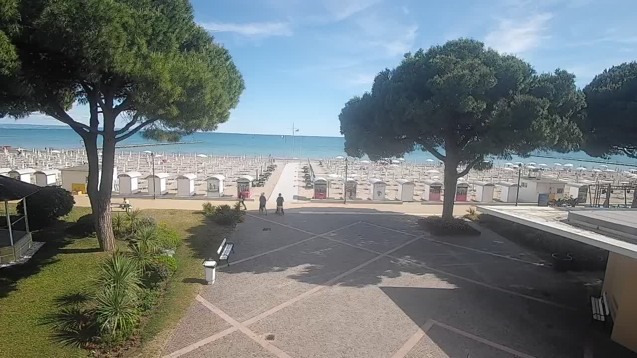 Spletna kamera Gradež (Grado) – Vhod na plažo