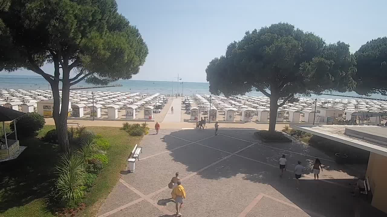 Spletna kamera Gradež (Grado) – Vhod na plažo