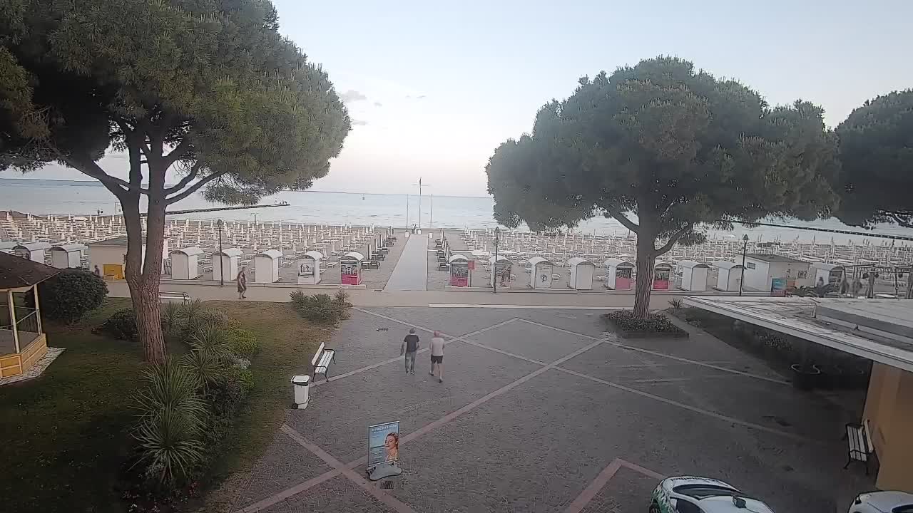 Webcam Grado – Entrée de la plage (Lido di Grado)