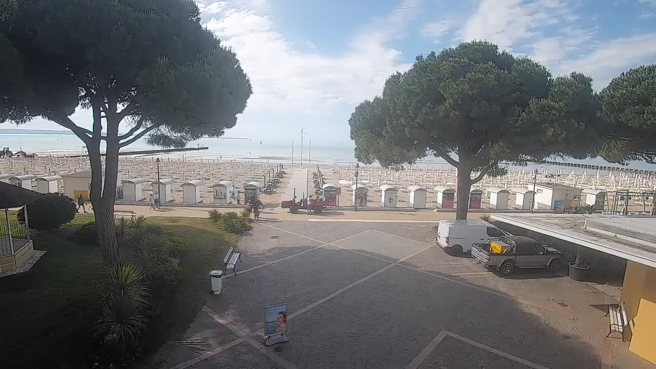 Grado Webcam – Strandzugang am Lido di Grado