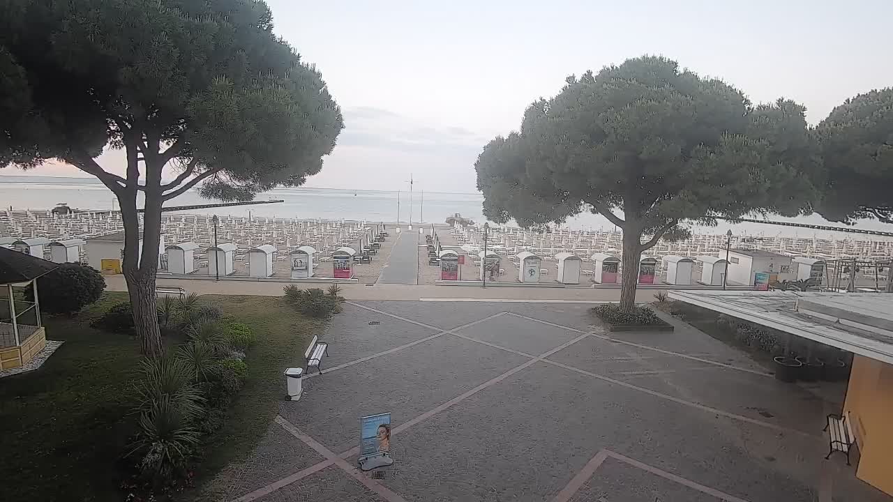 Web kamera Grado – Ulaz na plažu (Lido di Grado)