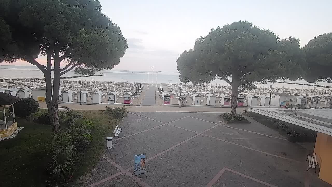 Webcam de Grado – Entrada de la playa (Lido di Grado)