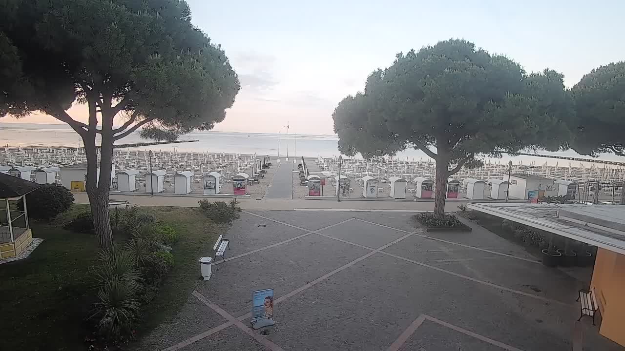 Webcam de Grado – Entrada de la playa (Lido di Grado)