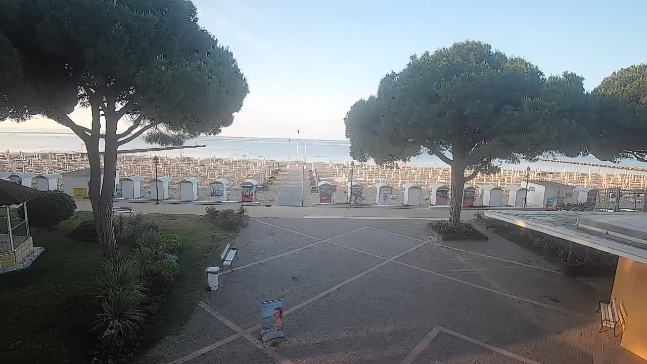 Webcam Grado – Entrée de la plage (Lido di Grado)