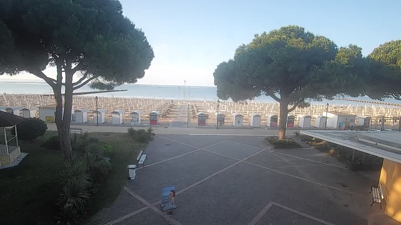 Grado Webcam – Strandzugang am Lido di Grado