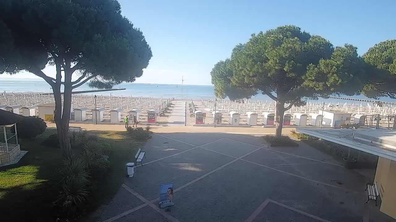 Grado Webcam – Strandzugang am Lido di Grado