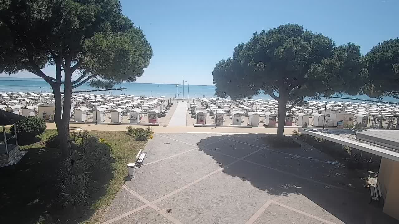 Webcam de Grado – Entrada de la playa (Lido di Grado)