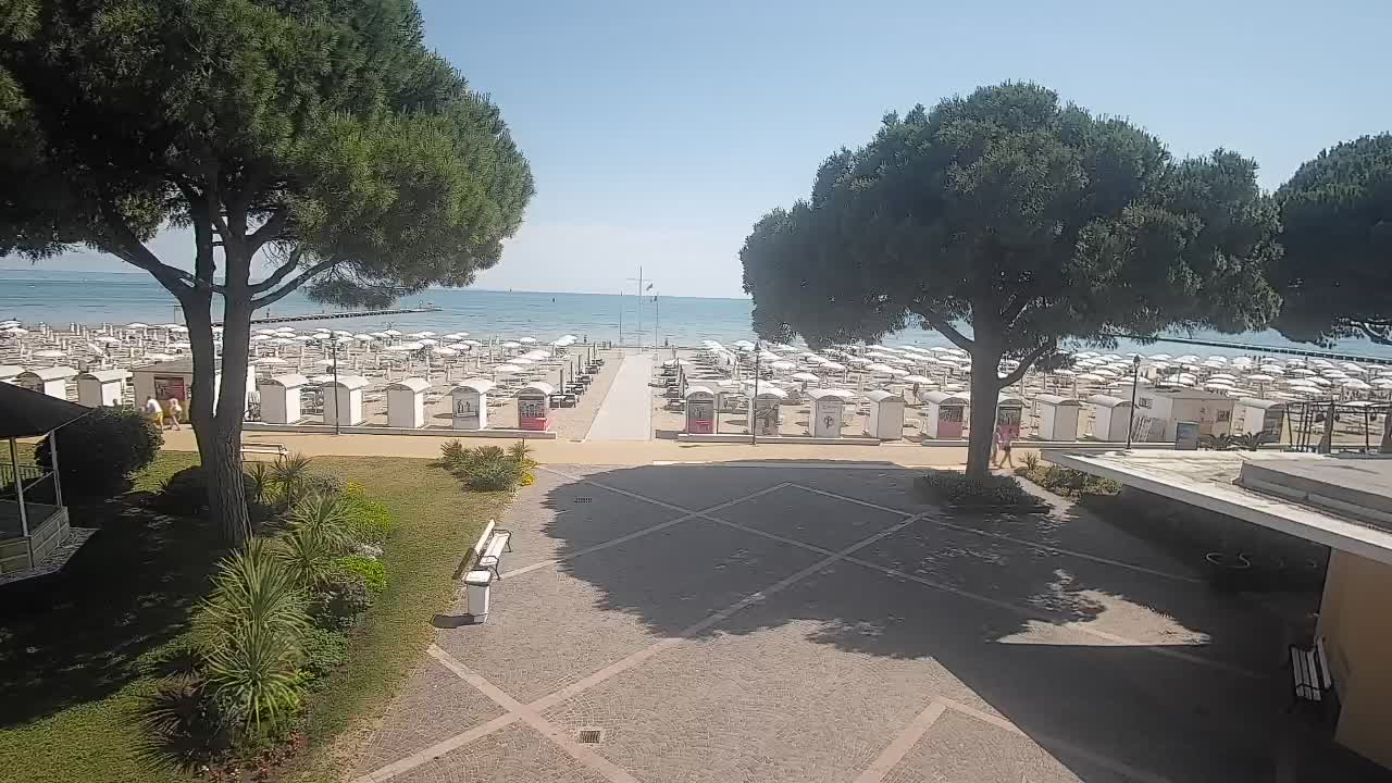 Webcam de Grado – Entrada de la playa (Lido di Grado)