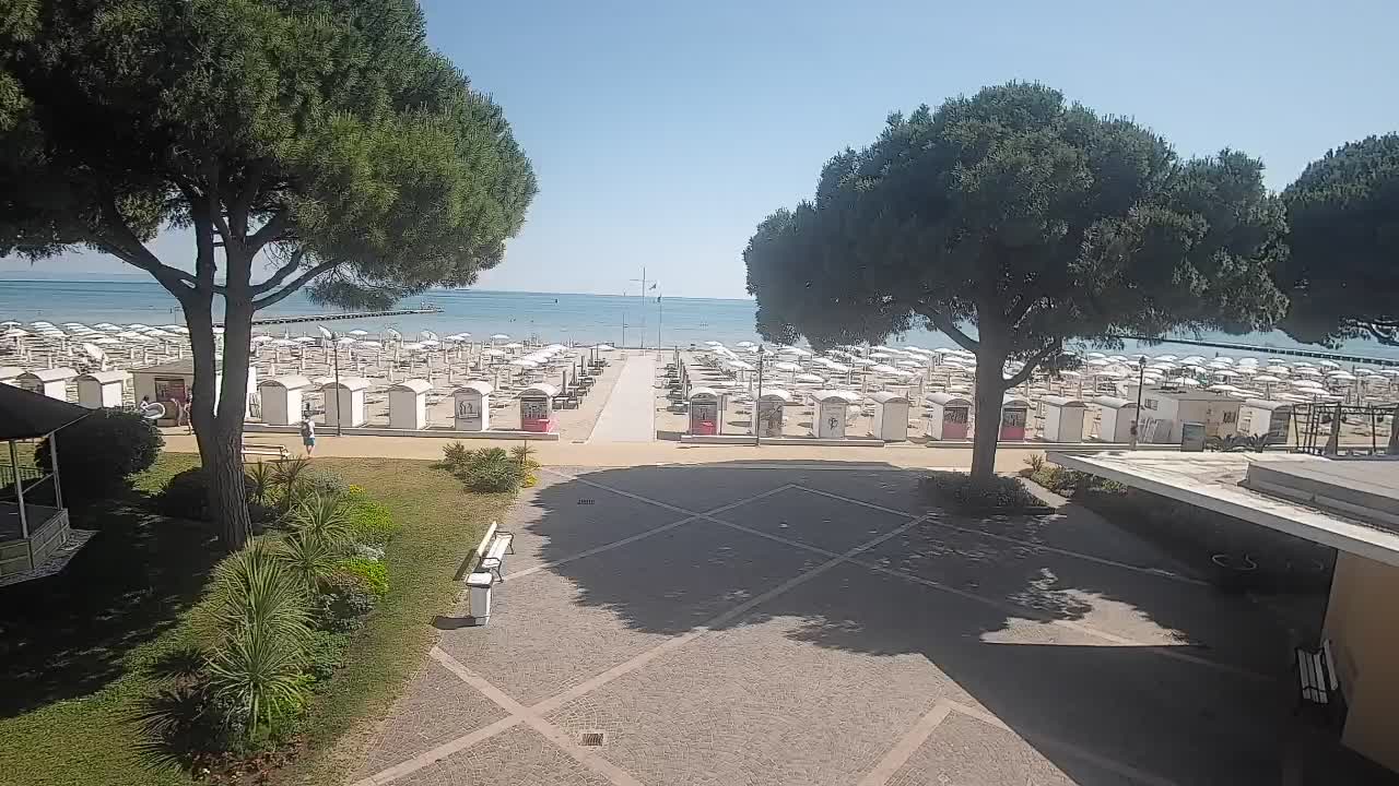 Spletna kamera Gradež (Grado) – Vhod na plažo