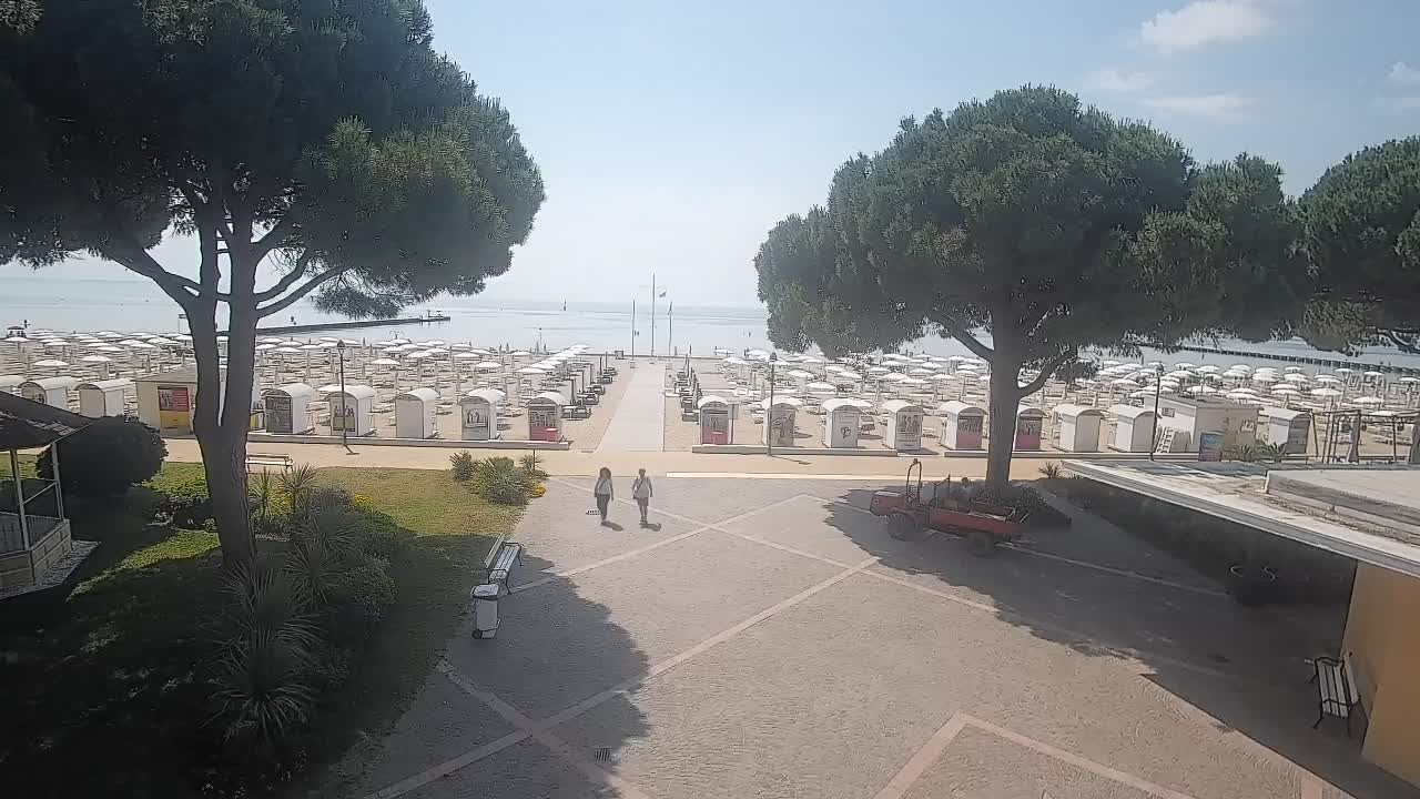 Grado Webcam – Strandzugang am Lido di Grado