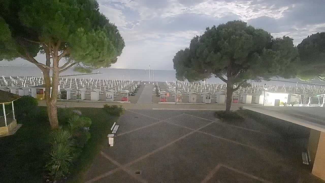Spletna kamera Gradež (Grado) – Vhod na plažo