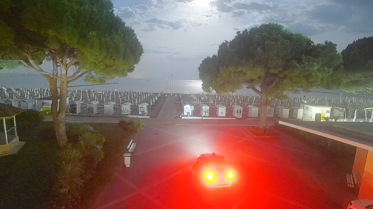 Webcam de Grado – Entrada de la playa (Lido di Grado)