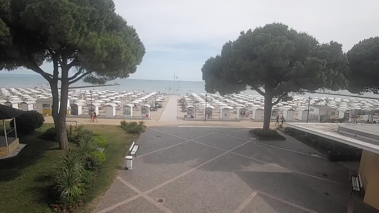 Webcam de Grado – Entrada de la playa (Lido di Grado)