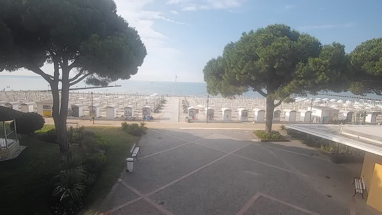 Spletna kamera Gradež (Grado) – Vhod na plažo