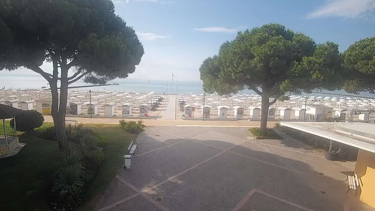 Webcam Grado – Entrée de la plage (Lido di Grado)