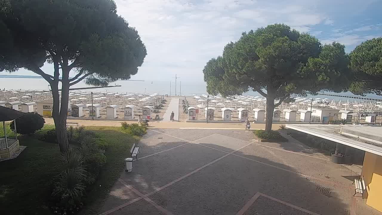 Web kamera Grado – Ulaz na plažu (Lido di Grado)