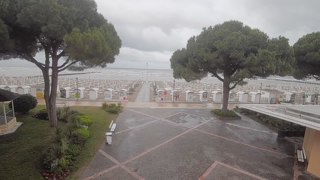 Spletna kamera Gradež (Grado) – Vhod na plažo