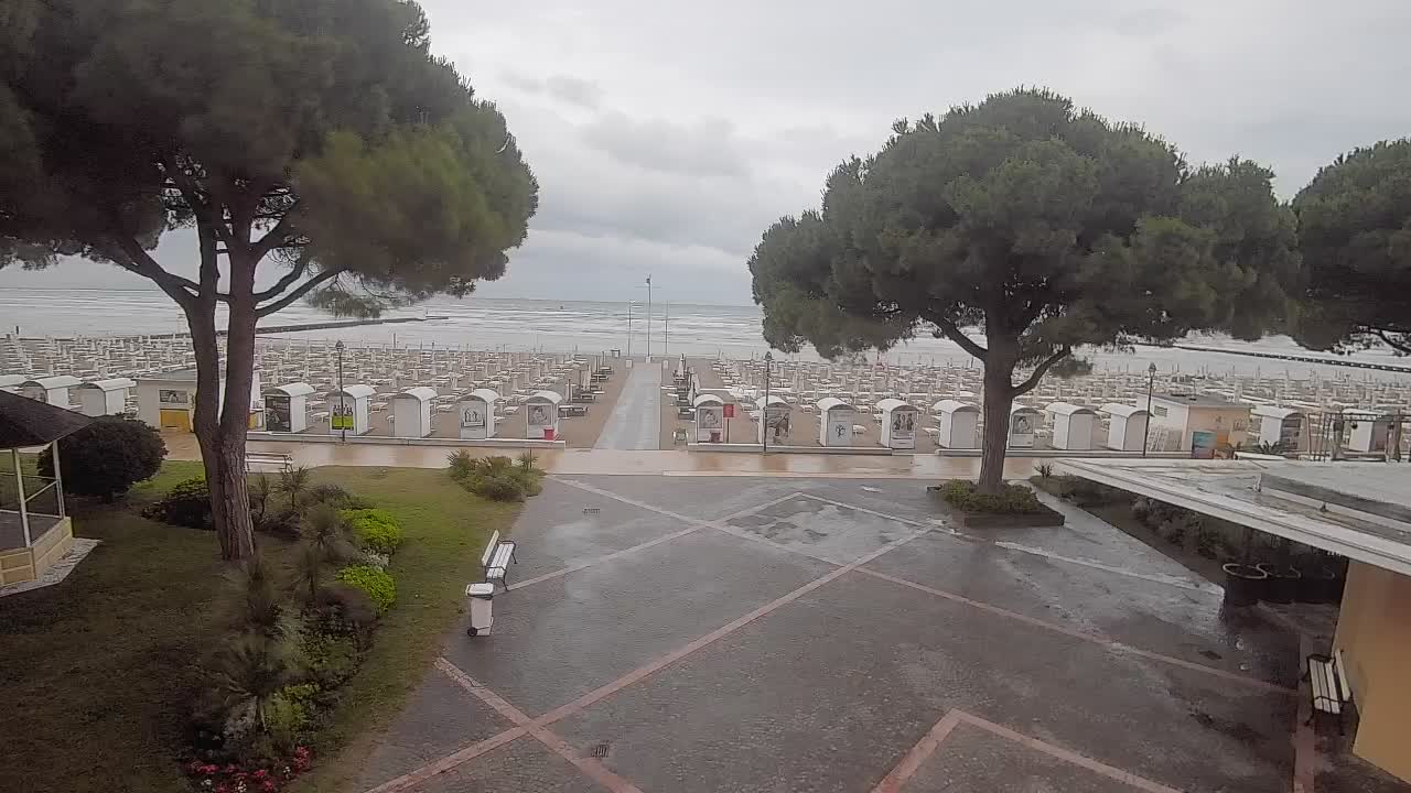 Spletna kamera Gradež (Grado) – Vhod na plažo