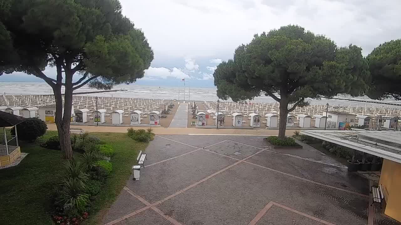 Spletna kamera Gradež (Grado) – Vhod na plažo