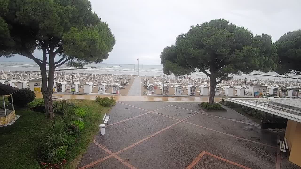 Spletna kamera Gradež (Grado) – Vhod na plažo